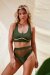 Paradise Chick Pantalones Cortos Gigi Active Verde Bosque L