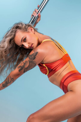 Paradise Chick Top Gigi Active Sunset M