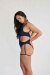 Lunalae Body Pixie Azul Negro Lurex S