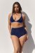 Lunalae Top Follow Me Azul Negro Lurex XS
