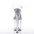 Pleaser Sandalia de Tacón XTREME-808 Plata Transparente EU-38 / US-8