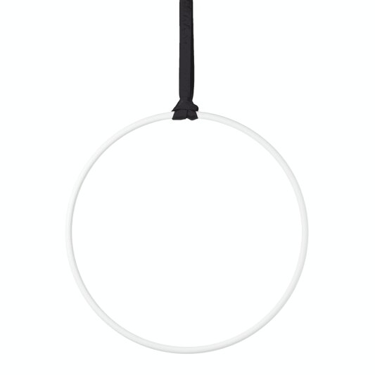 PoleSports Aro Aéreo 0-Punto Ø 30,0 mm Blanco