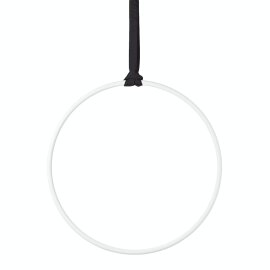 PoleSports Aro Aéreo 0-Punto Ø 30,0 mm Blanco
