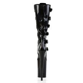 Pleaser Bota INFINITY-2049 Negro Charol EU-38 / US-8
