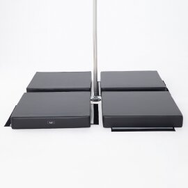 Colchoneta de Pole Dance Lupit Pole PREMIUM Multiuso Cuadrado 150 cm Negro Seminuevos