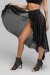 i-Style Falda Pareo Crystal Mesh Negro