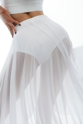 i-Style Falda Pareo Crystal Mesh Blanco