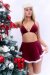Lunalae Top Follow Me Burdeos Navidad S