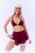 Lunalae Top Follow Me Burdeos Navidad S