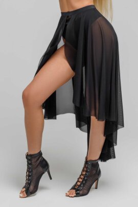 i-Style Falda Pareo Crystal Mesh Negro XS-S