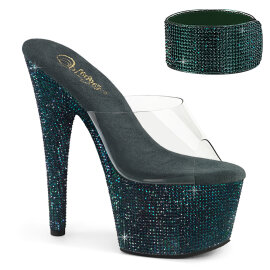 Pleaser BEJEWELED-712RS Zuecos con Plataforma...