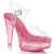 Fabulicious MARTINI-508 Sandalias de Plataforma Rosa Ahumado transparente EU-37 / US-7