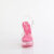 Fabulicious MARTINI-508 Sandalias de Plataforma Rosa Ahumado transparente EU-37 / US-7