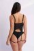 Lunalae Top Victoria Mesh Suspender Negro