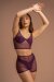 Paradise Chick Pantalones Cortos Medusa Mesh Granate XS/S