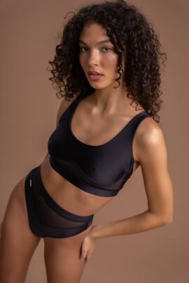Paradise Chick Top Gigi Active Negro S