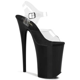 Pleaser Sandalia de Tacón INFINITY-908 Negro...