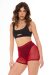 Paradise Chick Pantalones Cortos Medusa Mesh Rojo Cereza M/L
