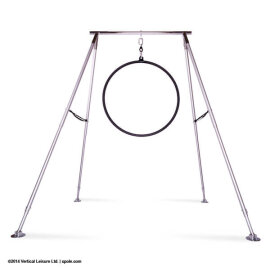 X-Pole A-Frame Soporte Aéreo con conectores de Figura 8 de 2 puntos