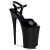 Pleaser Sandalia de Tacón INFINITY-909 Negro EU-36 / US-6