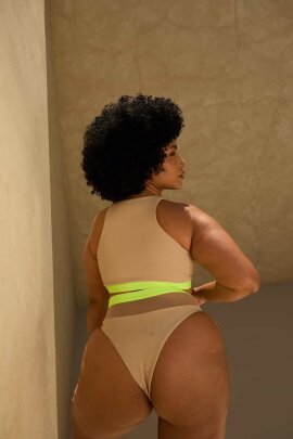 Rolling Top Hunter Neon Beige
