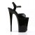 Pleaser Sandalia de Tacón INFINITY-909 Negro EU-37 / US-7
