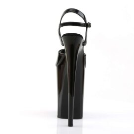 Pleaser Sandalia de Tacón INFINITY-909 Negro EU-39 / US-9