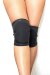 Lunalae Protectores de Rodillas con Silicona Adherente Negro XXL