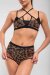 RAD Pantalones Cortos Wendy Leopardo L