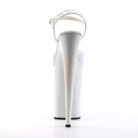 Pleaser Sandalia de Tacón INFINITY-909 Blanco EU-39 / US-9