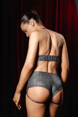 Polerina Pantalones Cortos Exotica Plata Stardust XS