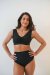 Pole Addict Top Tulipe Negro S