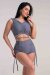 Paradise Chick Top Supreme Cozy Gris XS
