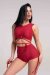 Paradise Chick Top Supreme Cozy Burdeos M