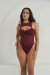Lunalae Body Charlie Mesh Burdeos XS