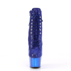 Pleaser ADORE-1020CHRS Botín Plataforma Metalizado...