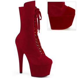 Pleaser ADORE-1045VEL Botines con Plataforma de...