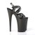 Pleaser Sandalia de Tacón INFINITY-997 Negro EU-37 / US-7