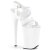 Pleaser Sandalia de Tacón INFINITY-997 Blanco EU-35 / US-5