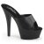 Pleaser Sandalia de Tacón KISS-201 Negro EU-35 / US-5