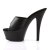 Pleaser Sandalia de Tacón KISS-201 Negro EU-36 / US-6