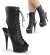 Pleaser Botín DELIGHT-1016 Negro Cuero Sintético EU-37 / US-7