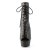 Pleaser Botín DELIGHT-1016 Negro Cuero Sintético EU-37 / US-7
