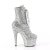 Pleaser ADORE-1020GWR Botín Plataforma Purpurina Plata EU-41 / US-11