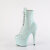 Pleaser ADORE-1020SDG Botines de Plataforma con purpurina azul en talla EU-40 / US-10