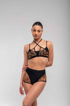 RAD Pantalones Cortos Ember Leopardo Seminuevos