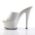 Pleaser Zapato Abierto KISS-201 Blanco EU-35 / US-5