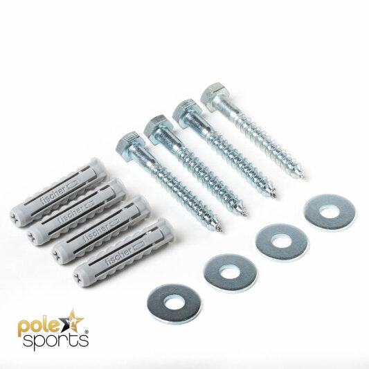 Kit de Montaje para Hormigón para Soporte de Techo X-Pole Ball Mount