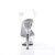 Pleaser Sandalia de Tacón KISS-208LS Plata Transparente EU-35 / US-5