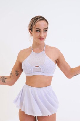 Lunalae Top Demi Diamante Lila XL